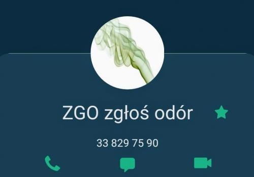 Zgłoś odór z ZGO!